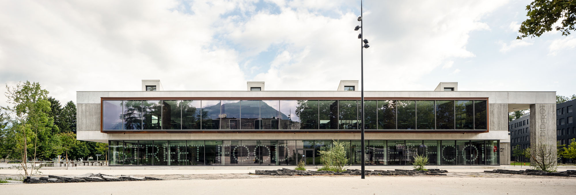 Façade nord restaurant universitaire Diderot