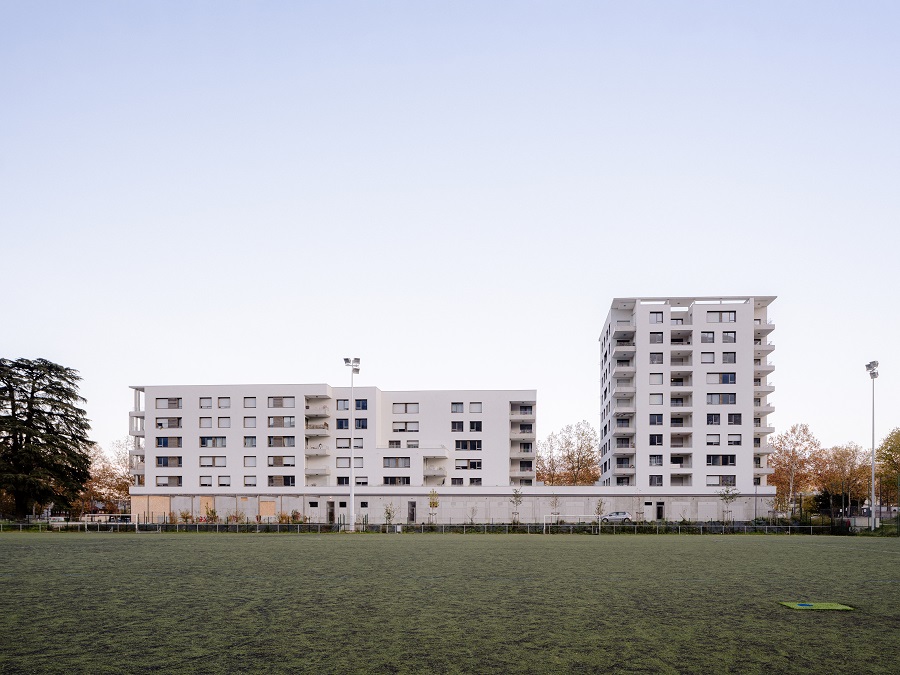 Côté Ciel à Pont de Claix - vue global façade ouest